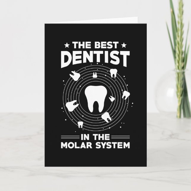 Tarjeta Dentist Gift Funny (Anverso)