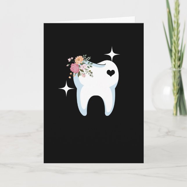 Tarjeta Dentist Gift Tooth (Anverso)