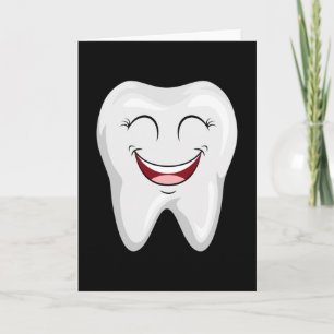 Tarjeta Dentist Teeth Dental Médica Diente Diente Graciosa