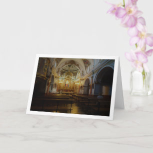 Tarjeta Dentro del Monasterio de San Miguel, Lliria, Españ