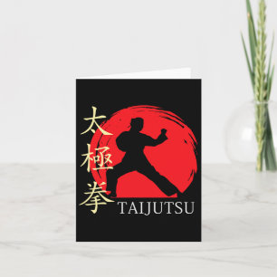 Tarjeta Deporte De Artes Marciales Japonesas Para El Amant