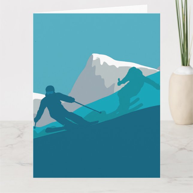 Tarjeta Deporte de esquí de montaña (Anverso)