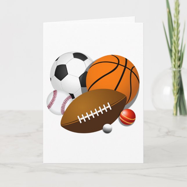 tarjeta Deporte-temática del día de padres (Anverso)