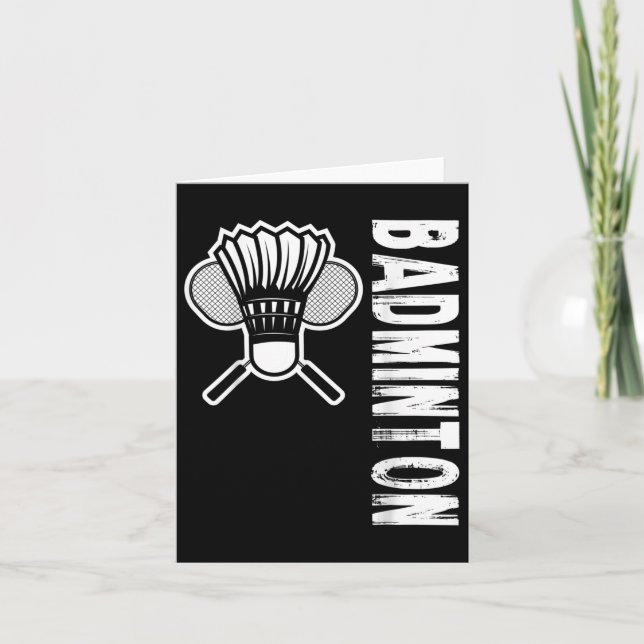 Tarjeta Deportes Bádminton  (Anverso)