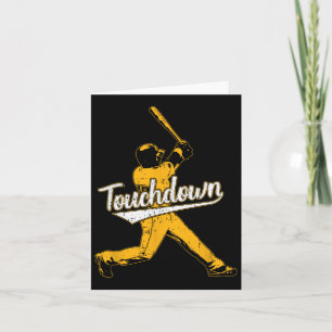 Tarjeta Deportes divertidos y sarcásticos de béisbol
