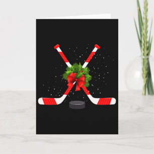 Tarjeta Deportivos Divertidos de Hockey sobre Hielo en Nav