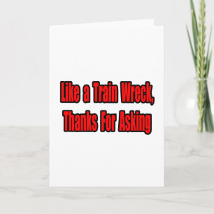 Tarjeta Derrame de tren de cáncer