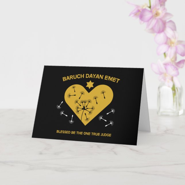 Tarjeta Derrame Y Pérdida Judía (Orquídea)