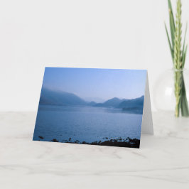 Tarjeta Derwent Water Cumbria England