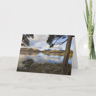 Tarjeta Derwentwater, Distrito de los Lagos, Cumbria, Ingl