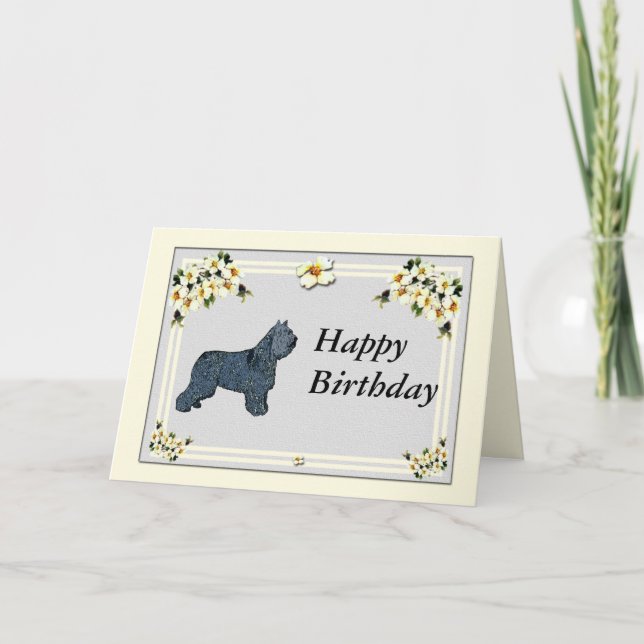 Tarjeta DES Flandres - cumpleaños de Bouvier (Anverso)