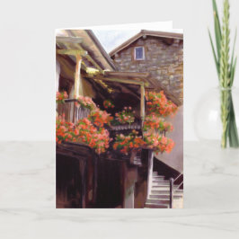 Tarjeta DES Fleurs de Maison del La