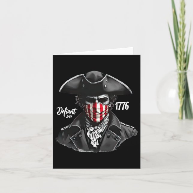Tarjeta Desafiantes desde 1776 4  (Anverso)