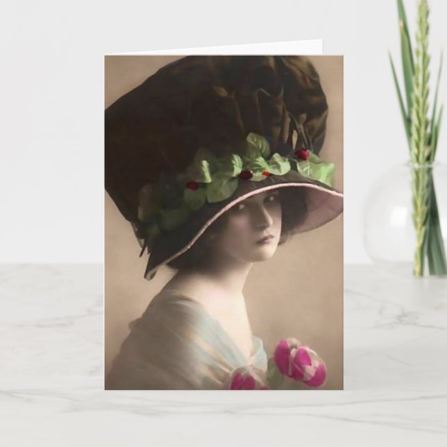 Tarjeta Desafortunado Gorra (Anverso)