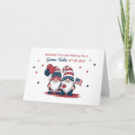 Tarjeta Desaparecido el 4 de julio, un bonito renombre pat