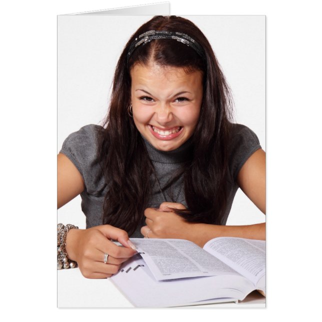 Tarjeta desarrollada de antemano de la (Frente)