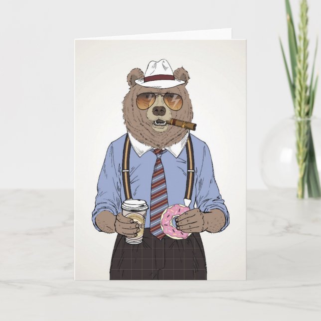 Tarjeta Desayuno del oso (Anverso)