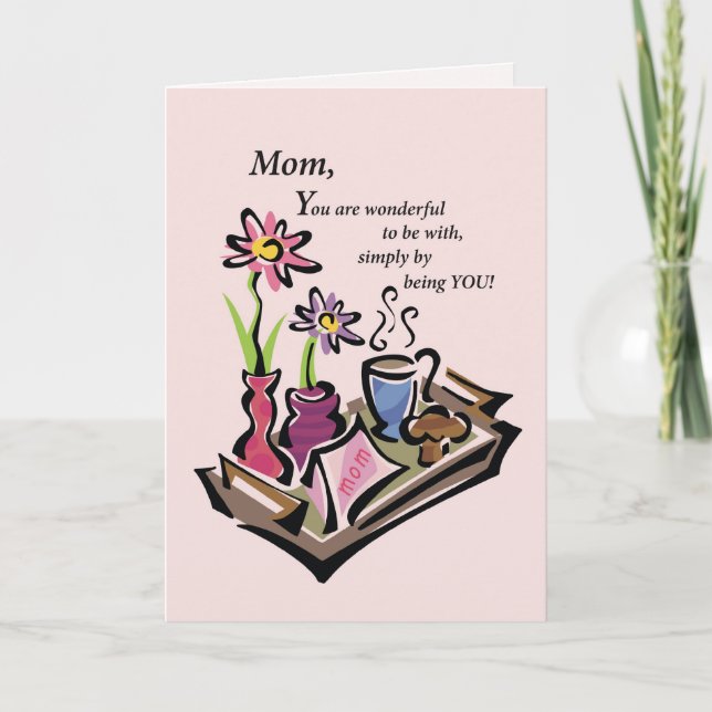 Tarjeta Desayuno en Bed Mom (Anverso)