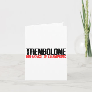 Tarjeta Desayuno Trenbolónico Del Gimnasio Champions Bodyb