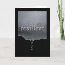 Tarjeta Descarga de palabras de serenidad: Resistente