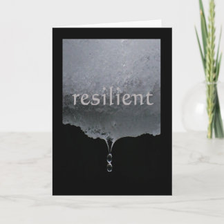 Tarjeta Descarga de palabras de serenidad: Resistente