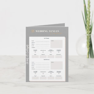 Tarjeta Descarga personalizada del organizador de Bodas o