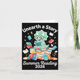 Tarjeta Descubre una historia lectura de verano 2026 hombr