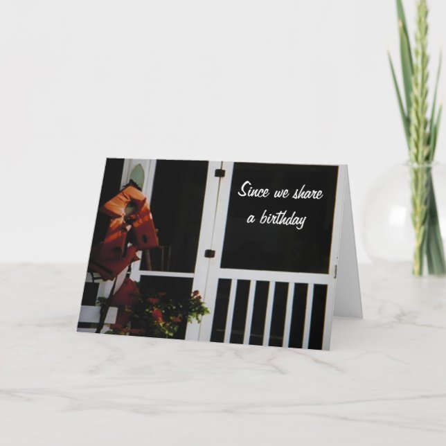 TARJETA DESDE QUE COMPARTIMOS EL CUMPLEAÑOS-CELEBRACIÓN (Anverso)