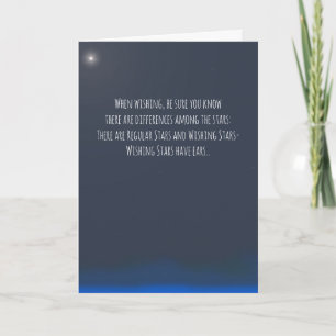 Tarjeta Deseando estrellas