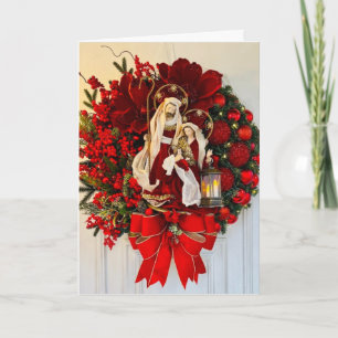 TARJETA DESEANDO UN "CRISTMAS MUY BENDIGADO"