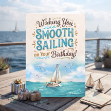 Deseando una navegación tranquila en tu cumpleaños