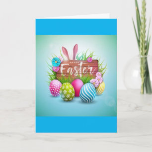 TARJETA DESEÁNDOLE UNA FELIZ Y CÁLIDA PASCUA