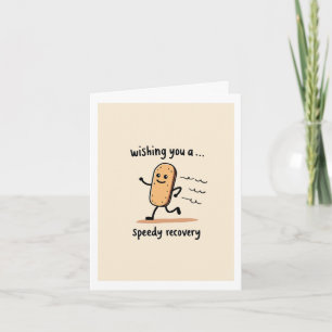 Tarjeta Deseándole Una Recuperación Rápida Que Se Mejore P