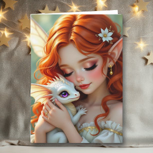 Tarjeta Deseándote un Cumpleaños Mágico   Hada  