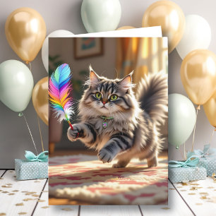Tarjeta Deseándote un cumpleaños que te dejará sin aliento
