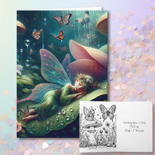 Tarjeta Deseándote un día lleno de magia y maravilla