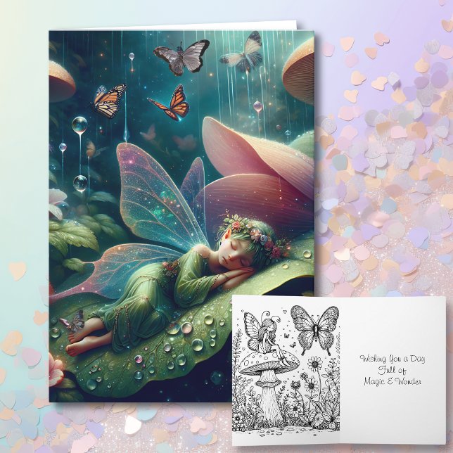 Tarjeta Deseándote un día lleno de magia y maravilla (Subido por el creador)