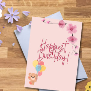 Tarjeta Deseándote un día maravilloso. Espero que todos tu