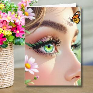 Tarjeta Deseándote un hermoso día