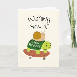 Tarjeta Deseándote una pronta recuperación