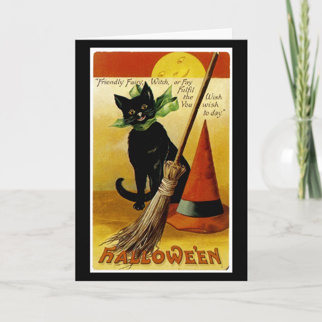 Tarjeta Deseo de Halloween (Anverso)