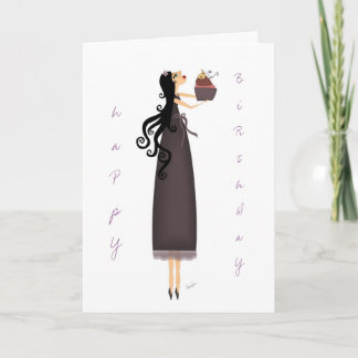 Tarjeta Deseo del cumpleaños