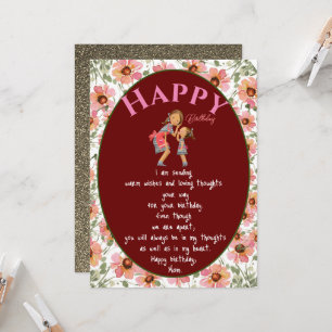 Tarjeta Deseo para mamá