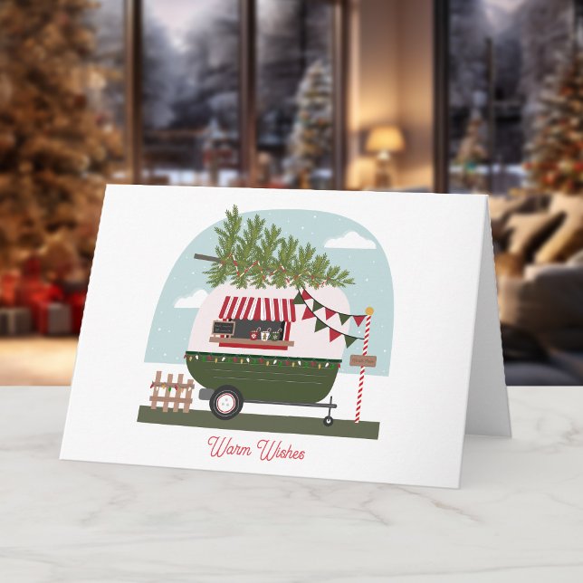 Tarjeta Deseos cálidos Navidades de Camper de Cacao Calien (Subido por el creador)
