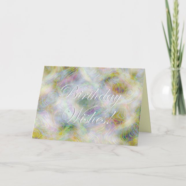 Tarjeta ¡Deseos de cumpleaños! (Anverso)