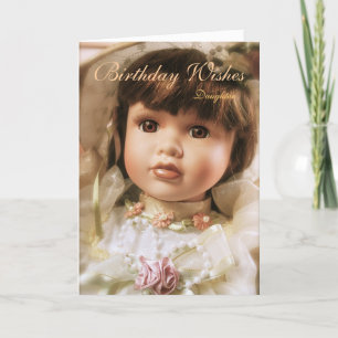 Tarjeta Deseos de Cumpleaños Hija