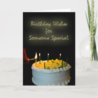 Tarjeta Deseos De Cumpleaños Para Alguien Especial