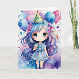 Tarjeta Deseos de cumpleaños por venta de hadas - Personal