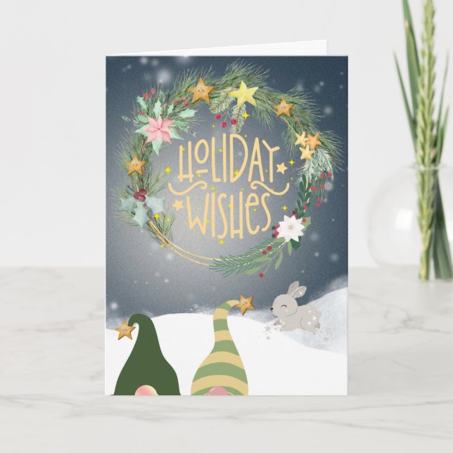 Tarjeta Deseos de Fiesta (Anverso)