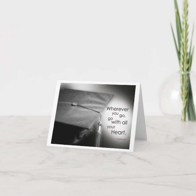 Tarjeta Deseos de la graduación (Anverso)